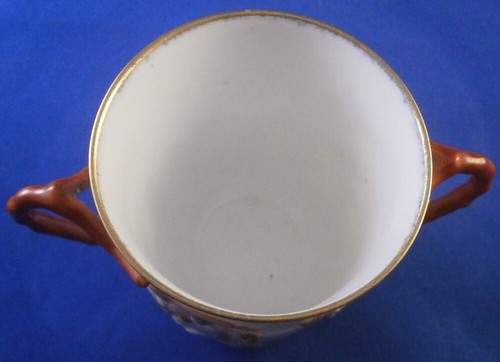 Antique 19thC Richard Ginori Doccia Porcelain Cup & Lid & Saucer Porzellan Tasse - Picture 17 of 18