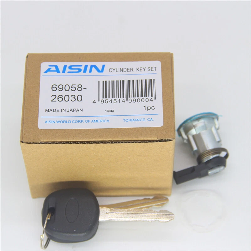 Cilindro y llaves de cerradura de puerta de combustible de gas para Toyota 1995-2004 Tacoma 2000-2003 Tundra Foto 3 de 4