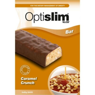 OptiSlim VLCD Bar Caramel Crunch 5