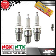 NGK Yellow Box Spark Plug - Stk No: 2411 - Part No: B8ES - x3