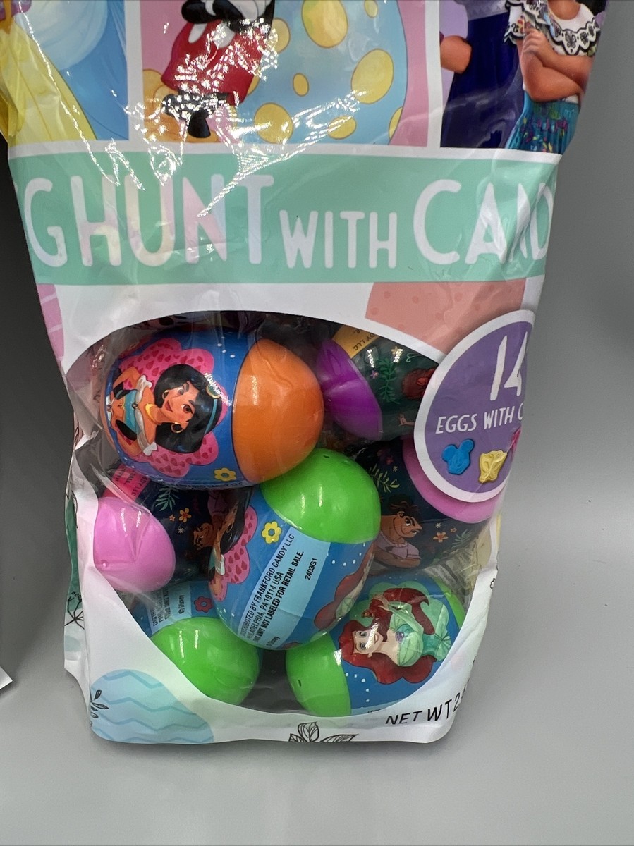 Lot Of 2! Disney Plastic Easter Eggs W/ Mickey Mouse