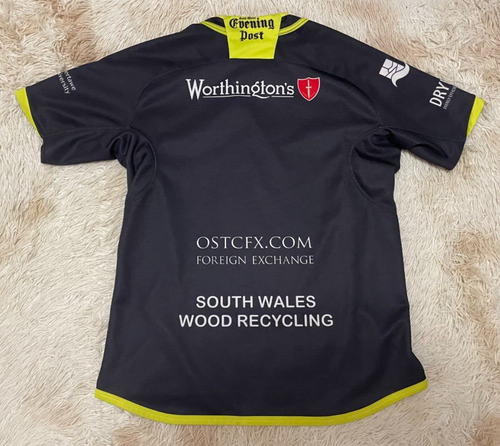 Ospreys 2015 - 2016 Rugby Union Shirt BLK Size L - Picture 7 of 7