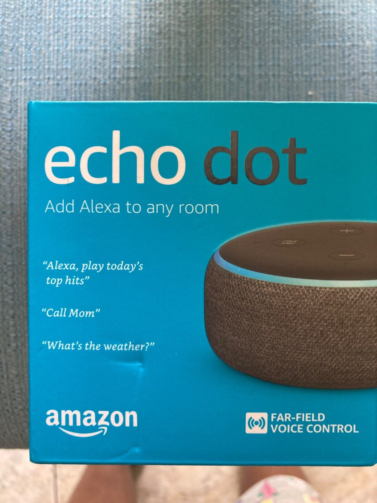 Amazon Echo Dot 3rd Gen Smart Speaker with Alexa Charcoal