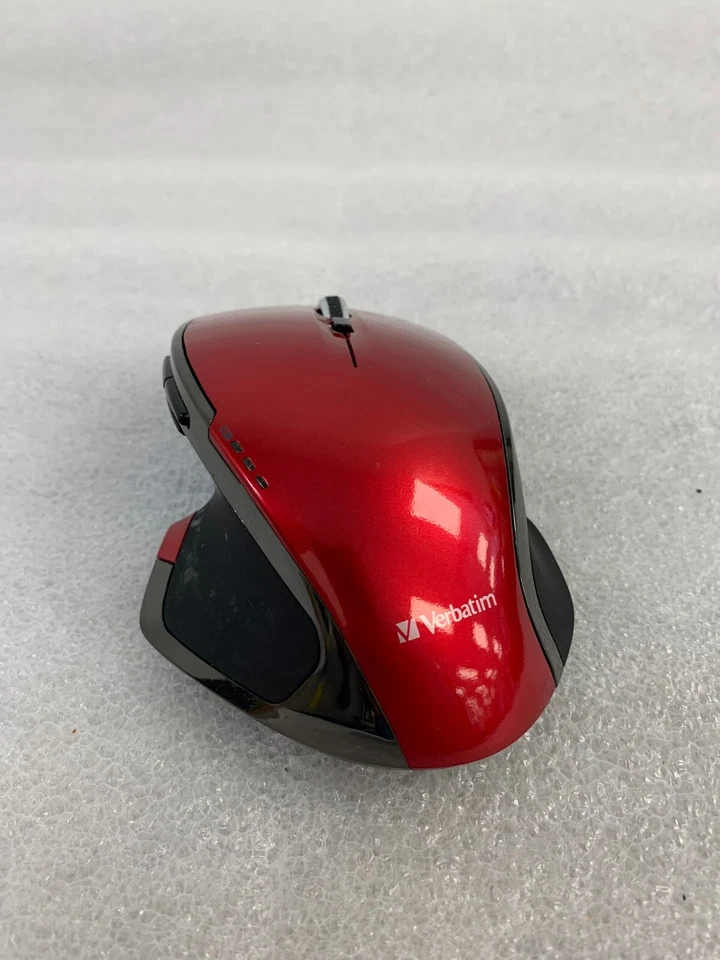 Verbatim Model 99021 Optical Wireless Mouse Red NO DONGLE FREE SHIPPING - Image 2 of 4
