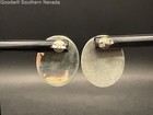 22mm Vintage-Inspired Oval Stud Earrings with Turquoise-like Stone — photo 3