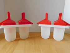 Ice Lolly Pop Mold Popsicle Maker with Straw Makes BPA Free Just Pop In The Free