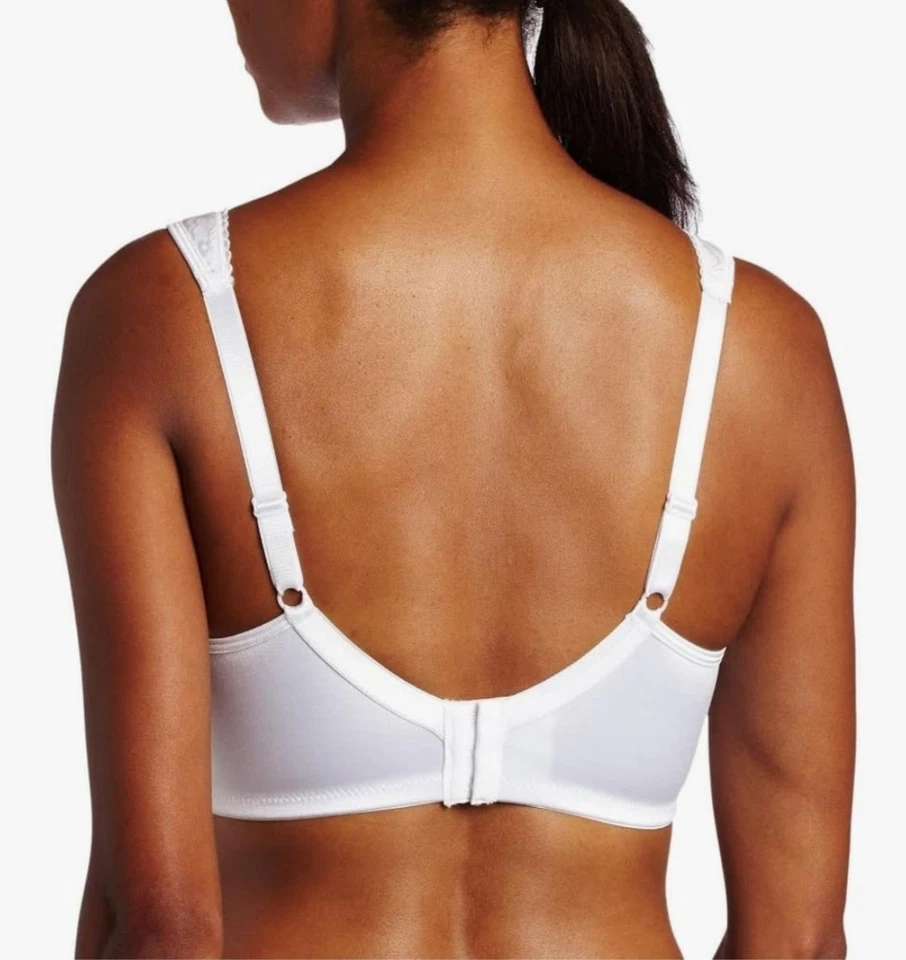 SALE! Bra, 50DDD, Playtex 18 Hour Bra 4745, Wireless, White, New In Package - Image 4 of 4