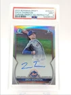 ZACH THORNTON 2023 BOWMAN CHROME DRAFT 1ST REFRACTOR AUTO /499 PSA 9 Q1934