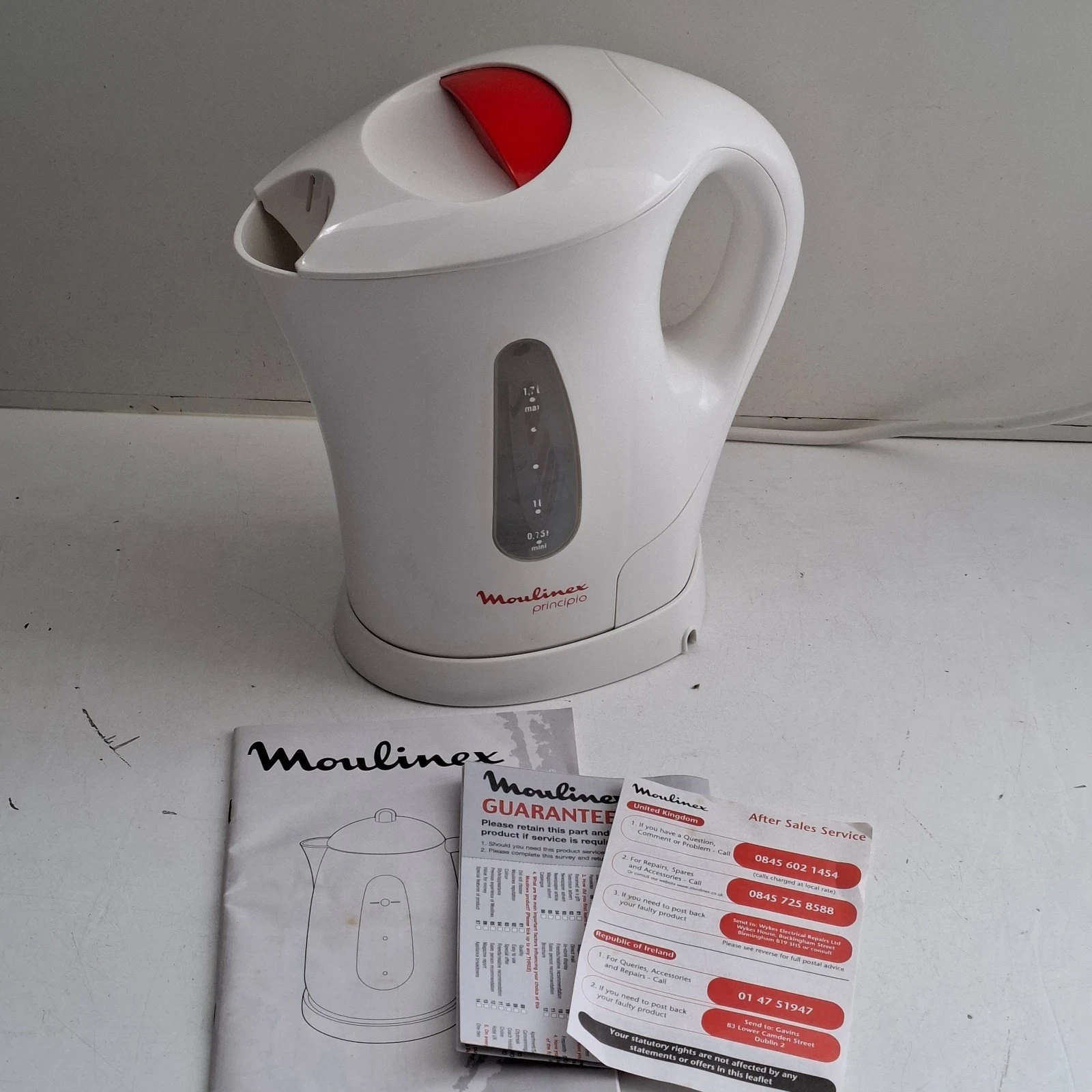 Moulinex Principo Electric Kettle 1.7 Litres BY1001