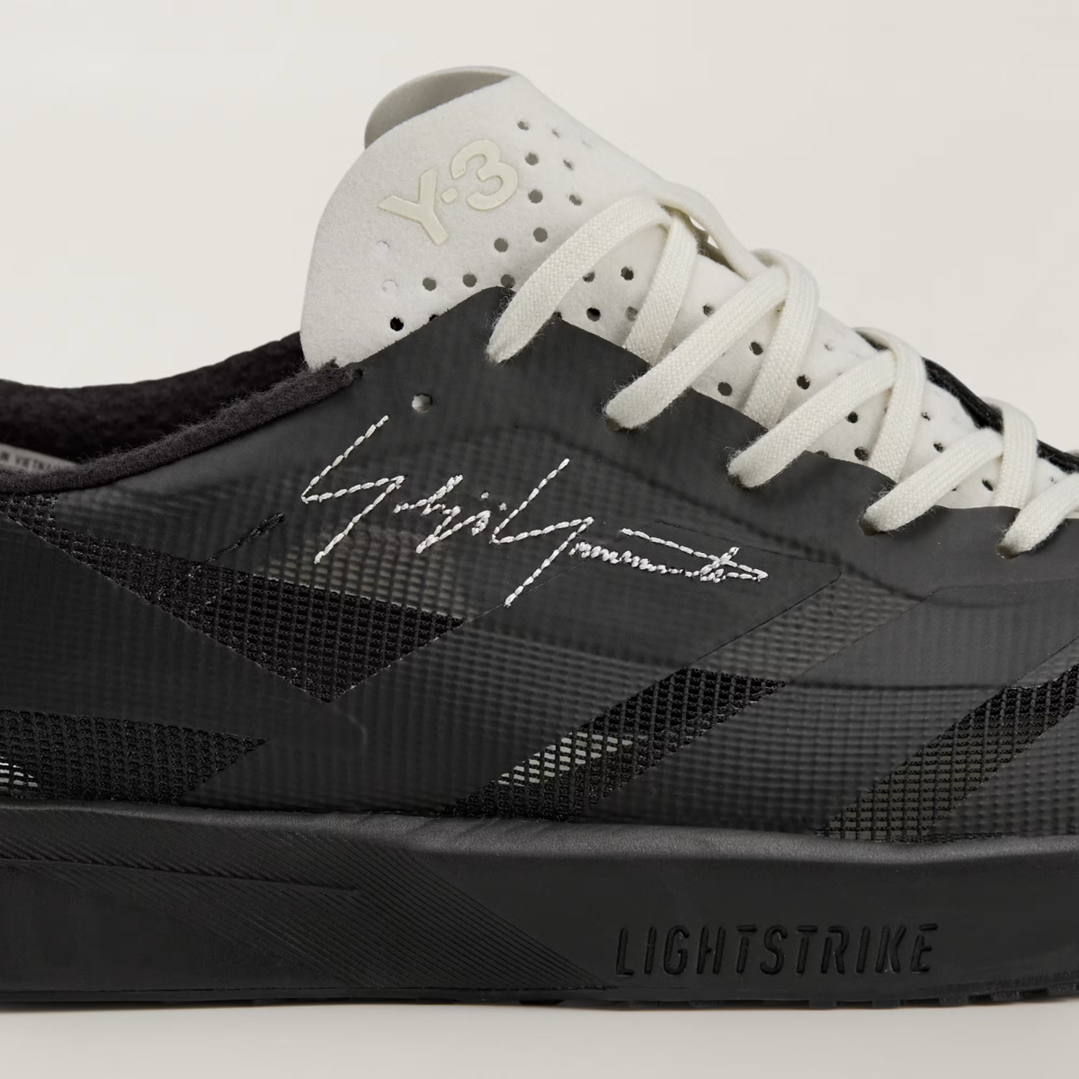adidas Y-3 Adizero Rc6 KJ3444 Sneakers Black Off White Men's Size