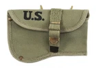 US WW2 Military Hatchet Ax cover Lt. OD marked "JT&L 1943"