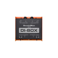 DI-2 Dual Channel Passive DI Box, 2-Channel Balanced XLR/TRS, Ground Switch p...