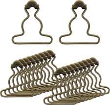 20Pcs Overall Buckles Clips Replacement, 1.5 Inch Dungaree Suspender Clips Metal