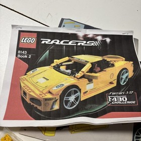 LEGO Racers: Ferrari F430 Challenge 1:17 (8143) W/ New Yellow Parts