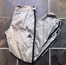 Vintage 90s/Y2K Triple 5 Soul Women  s CAMO Tech Pants.size 2.mesh Lining/sidezip