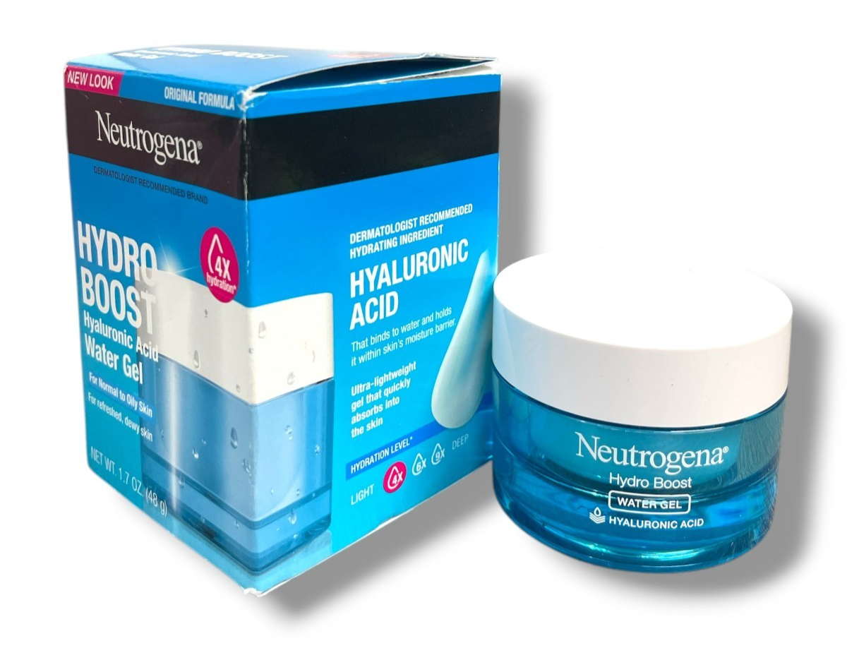 $Neutrogena Hydro Boost Hyaluronic Acid Water Gel Normal to Oily Skin 1.7oz.