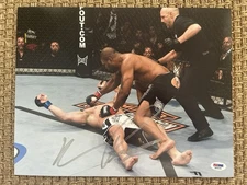 Rampage Jackson Signed UFC Photo PSA/DNA - 11 x 14 Inches, Wand Down