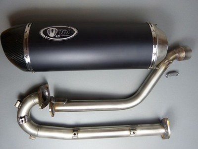 Auspuff für Aeon Cobra 400 Auspuffanlage Carbon Edition mit ABE