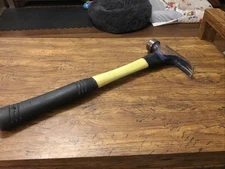 Vintage CF21FG Vaughan 21oz Milled Face Framing Hammer Straight Claw Made In USA