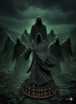 Nazgul Ring Ghost Statue 34cm The Lord Of The Rings Figure Collectable