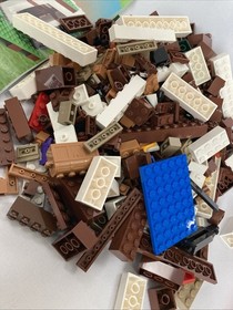 Lego 21134 Minecraft The Waterfall Base Incomplete Bricks Pieces Parts Manuals