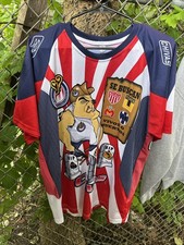 Vintage Chivas De Guadalajara AOP All Over Print Soccer Jersey Men’s Large 