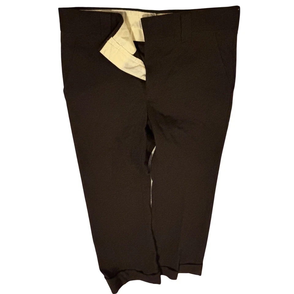 Pantalones Levis Panatela Años 70 Disco Acampanados Marrón Pierna Ancha Retro Talla 10/12 o 32 Foto 4 de 4