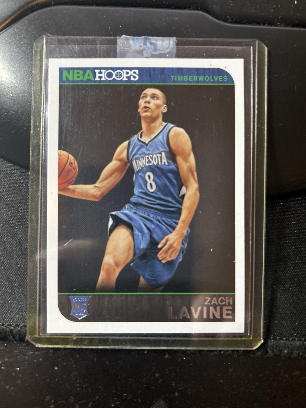 2014-15 NBA Hoops - Zach LaVine #272 (RC) Bk