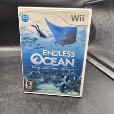 Endless Ocean: Blue World - Nintendo Wii Tested & Working