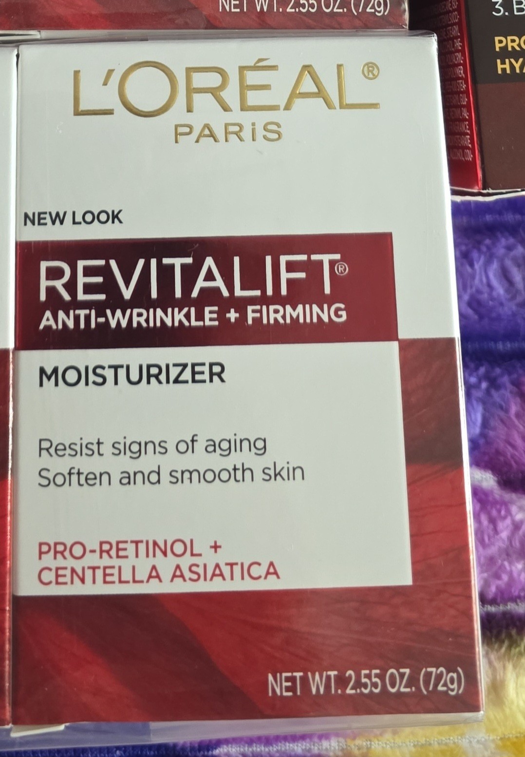 L'Oreal Paris Wrinkle Expert 45+ Anti-Aging Face Moisturizer 2.55 oz Each