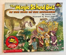 Magic School Bus In The Time Of The Dinosaurs Scholastic 1994- Very Good Cond.