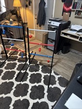 DOUBLE LADDER BALL TOSS an INDOOR / OUTDOOR GAME