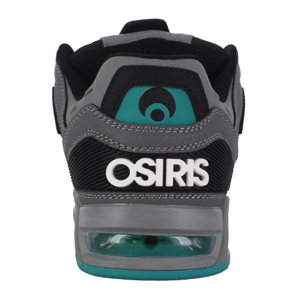Scarpe da Skate Osiris Peril Black Grey Teal - Skate Shoes - Imagen 3 de 4