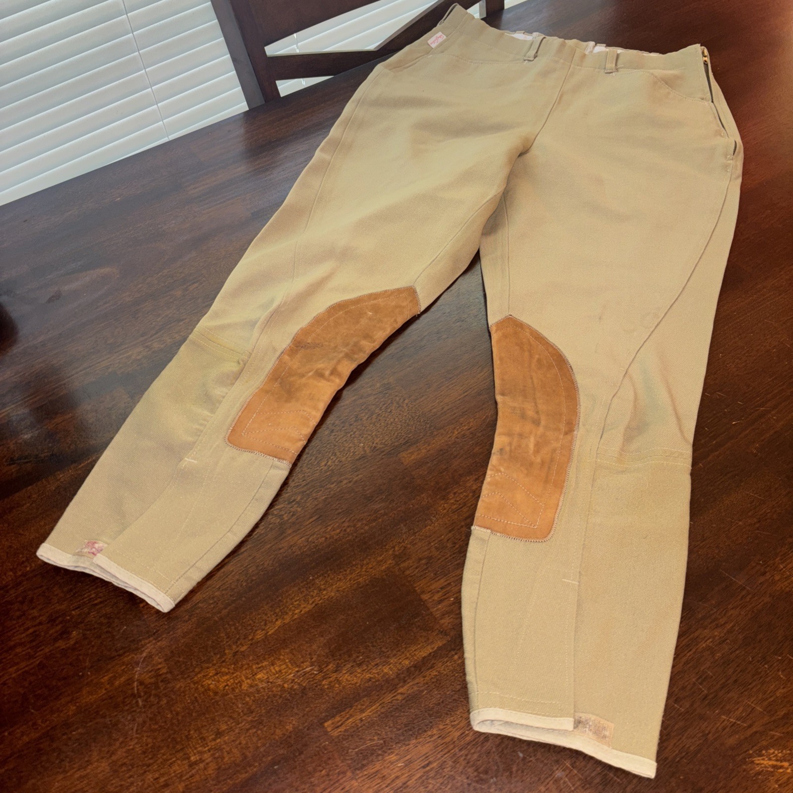 Tailored Sportsman Women’s Side Zip Boot Sock Breeches  Equestrian 28R