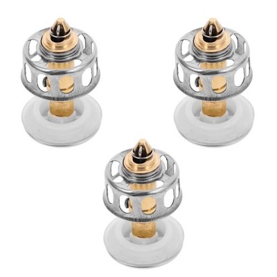 3pcs Universal Wash-Becken-Abflussfilter Anti-Clogging Sieb für Badezimmer