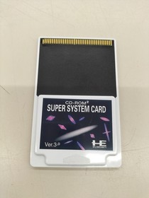 NEC System Card 30 PC Engine Software Japan AA