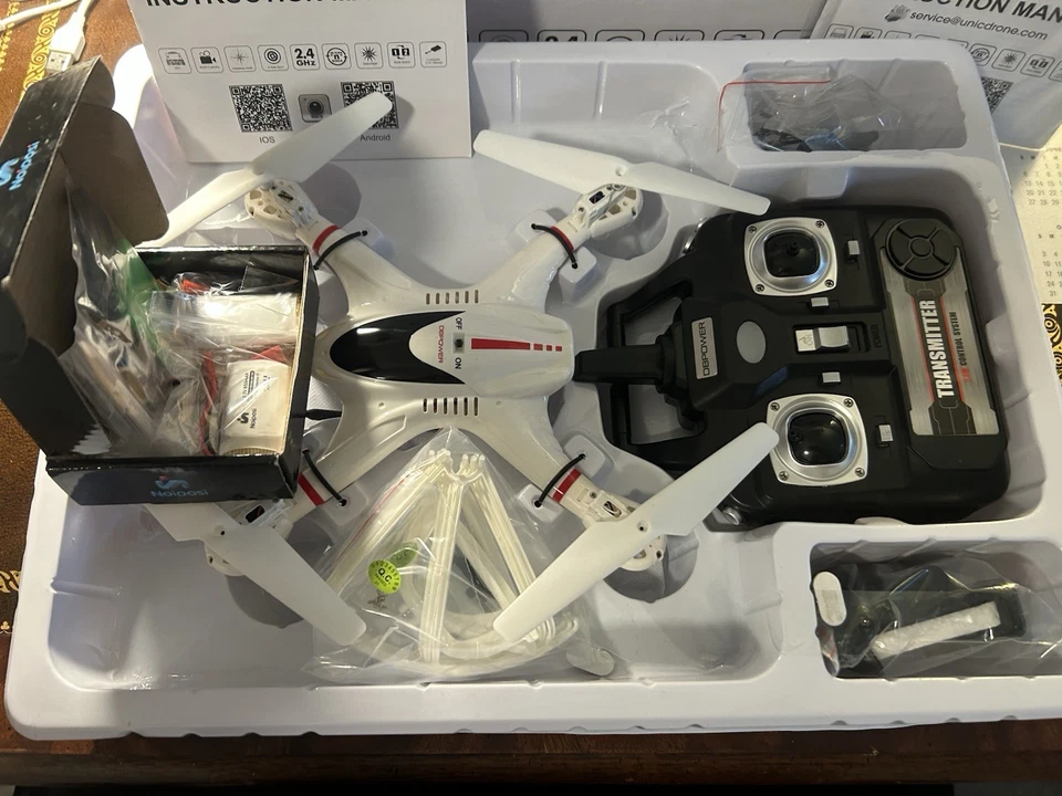 DB Power X-Series 6 axis Gyro Quad-Copter Drone New IOB - Image 4 of 4