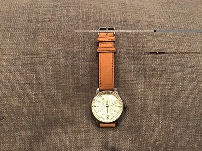 Aeromatic 1912 Model A1152B - Vintage-Style Flieger Observer Watch Germany Flier