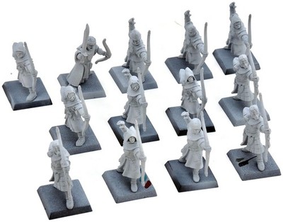 BRETONNIA 13 Archers #1 Warhammer Fantasy 8886