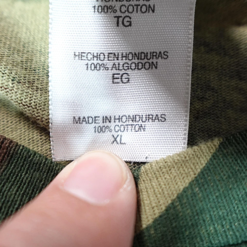 Battlecross Shirt Mens Extra Large Woodland Camo Band Metal Short Sleeve Tee - Image 3 of 4