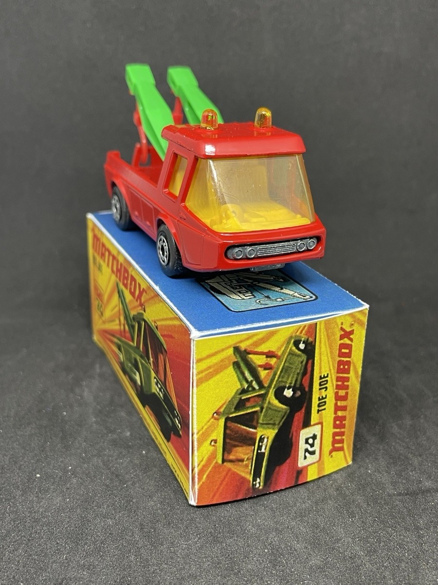 Lesney Matchbox 74 Custom Toe Tow Joe Preproduction In Nice Repro