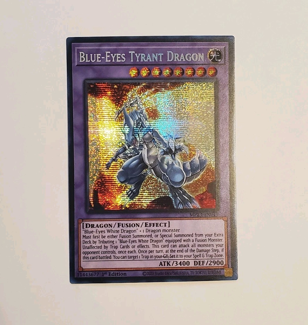 Blue-Eyes Tyrant Dragon 25th Anniversary Tin Mega Pack MP23-EN019  