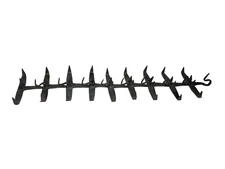 Vintage Hand-forged Iron Hanging Meat Rack