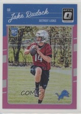 2016 Donruss Optic Rookies Pink Jake Rudock #118 4p0