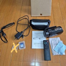 Ultra HD 2.7K Video Camera Body 16x Digital Zoom Infrared Stabilization 3" LCD