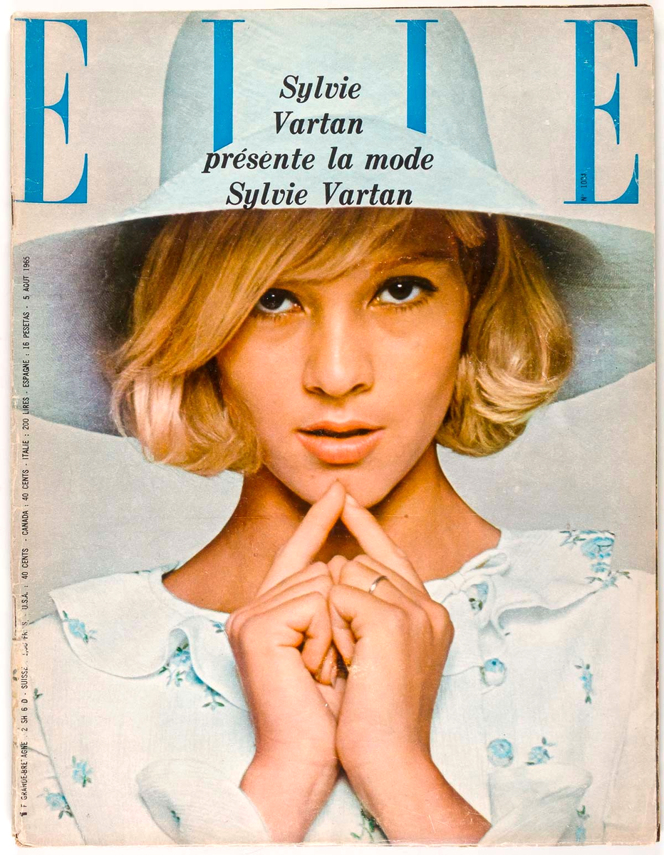 SYLVIE VARTAN Ungaro SUSAN HAMPSHIRE Duffy CHARLES AZNAVOUR Elle 5