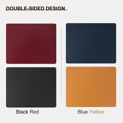 2pcs Waterproof Computers Mouse Pad Double-sided Mouse Mat Sets - 第 3/12 張圖片
