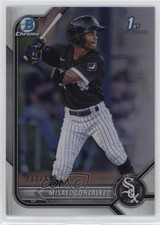 2022 Bowman Chrome Prospects Refractor 233/499 Misael Gonzalez #BCP-4 0nr3