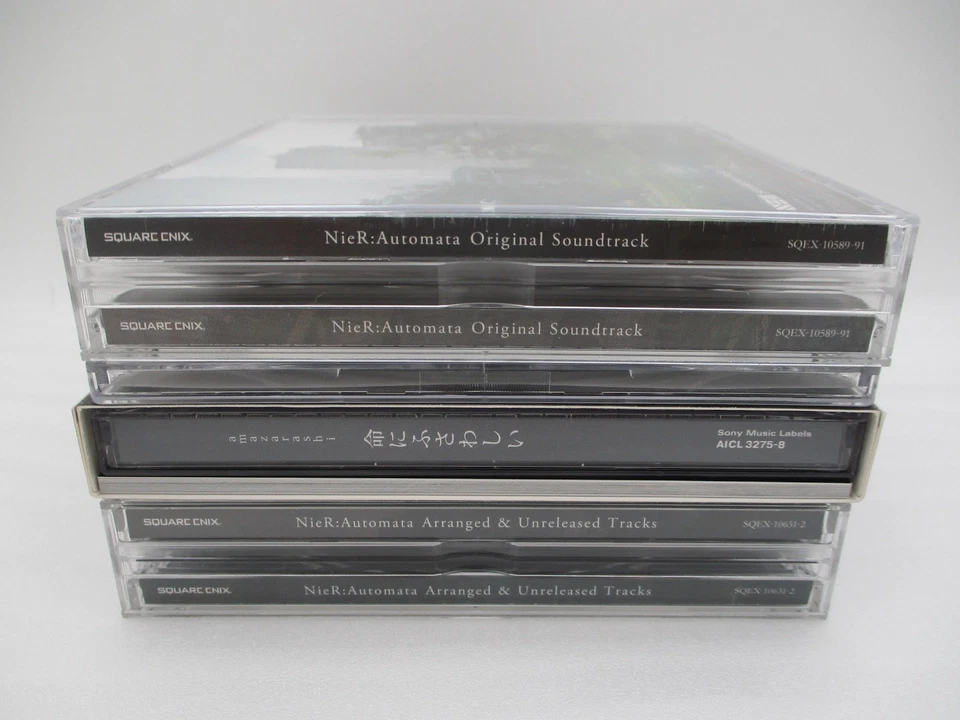 CD Nier : Automata Original Soundtrack,Thema Song,Hacking Titel Mehr 4CDs Japan - Bild 4 von 4
