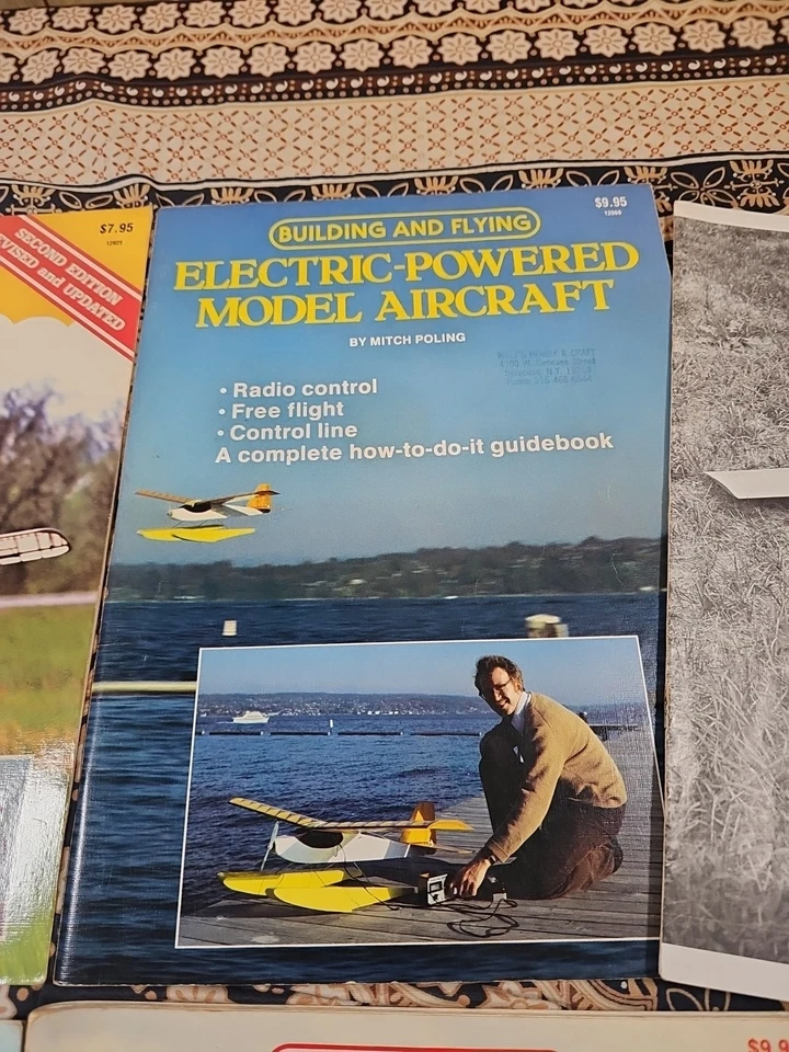 Lot Of R/C Radio Controlled Airplane Model Book CULPEPPER Catalog CHUPEROSA Exc. - Image 3 of 4